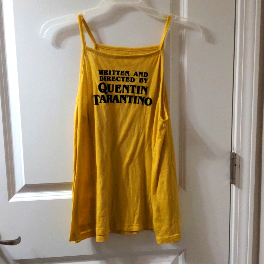 KILL BILL Yellow Tunic Top Written and Directed by QUENTIN TARANTINO S Old Navy